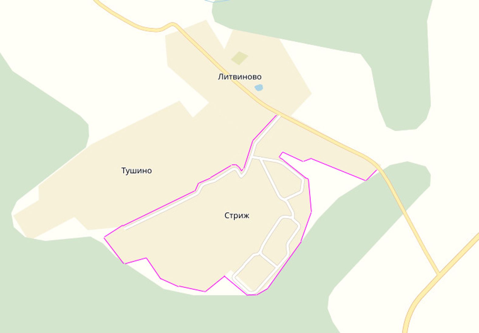 Кладбище литвиново калуга схема